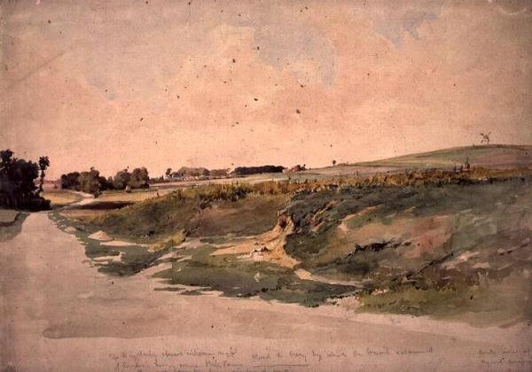 The Battlefield of Crecy, 26 augusti 1346 av John Absolon