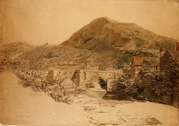 Bro vid Llangollen av John Alexander Gresse