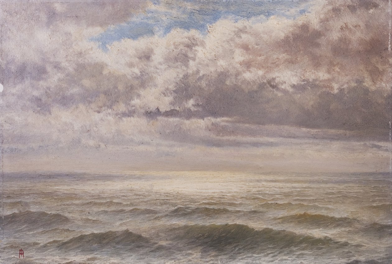 A Silver Sea, South Devon, ca 1883 av John Anderson