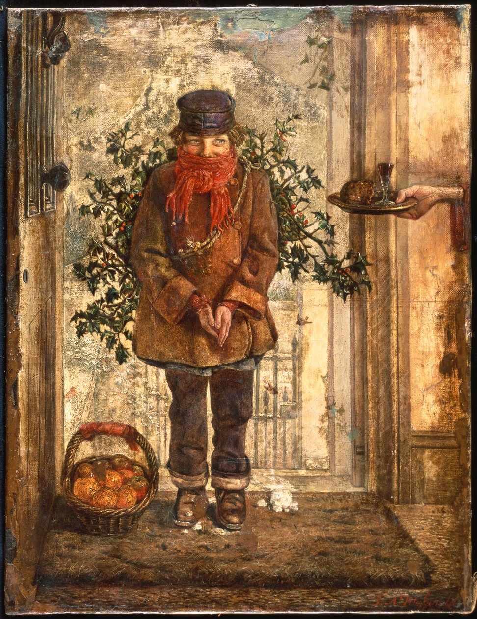 jul (olja på duk) av John Anster Fitzgerald