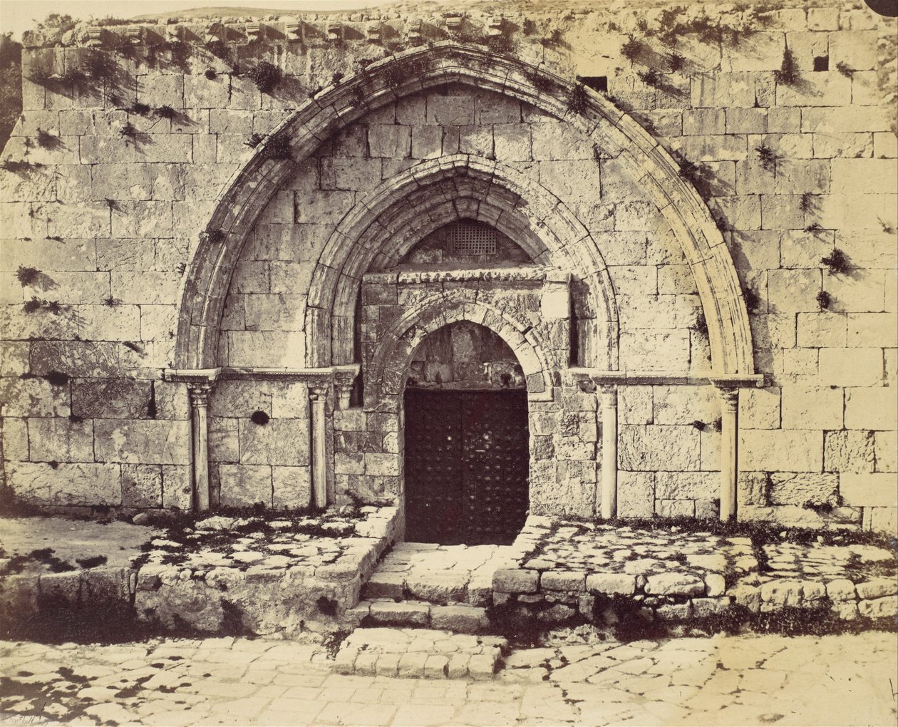 Jungfruns grav, Jerusalem, 1860-talet. av John Anthony