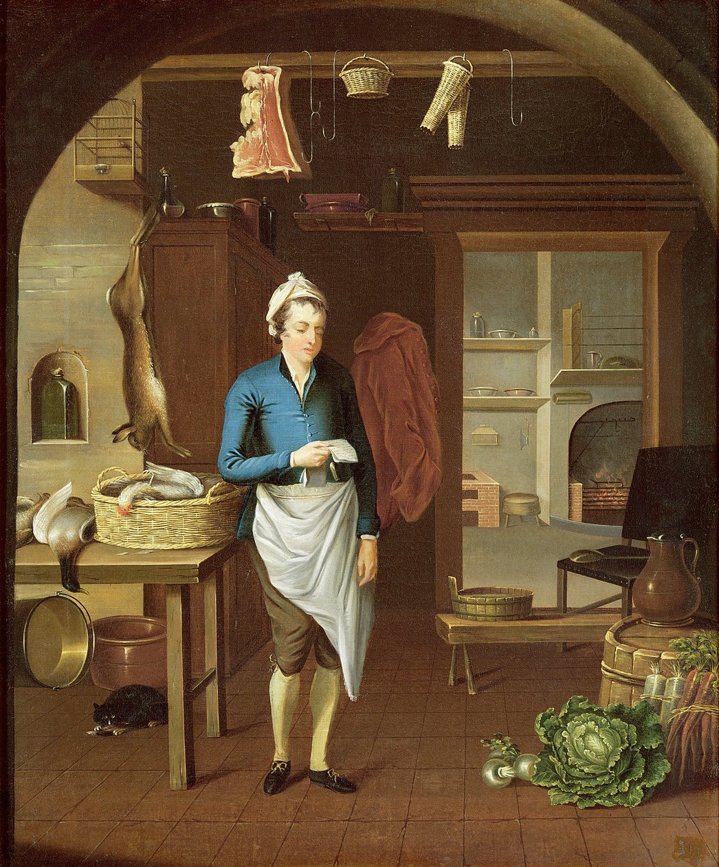 Köksscenen, 1771 av John Atkinson
