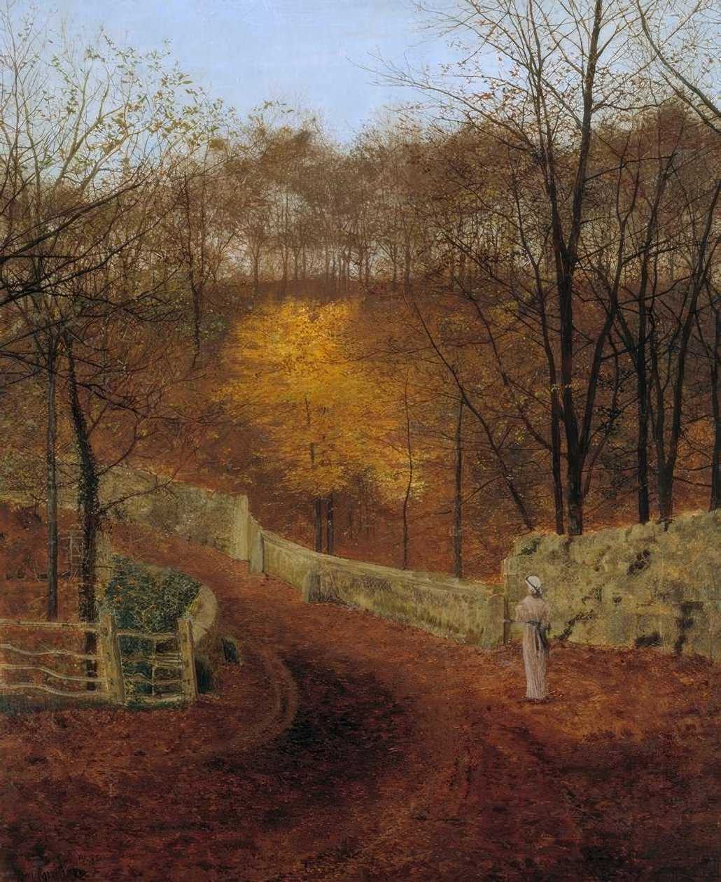 Höst av John Atkinson Grimshaw