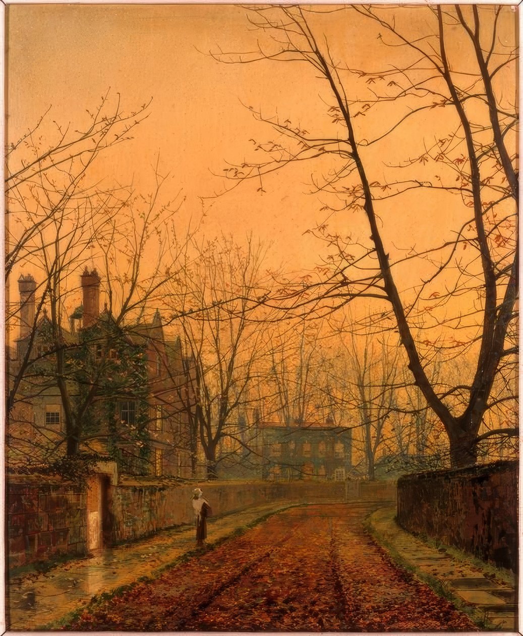 Hampstead – Höstguld av John Atkinson Grimshaw