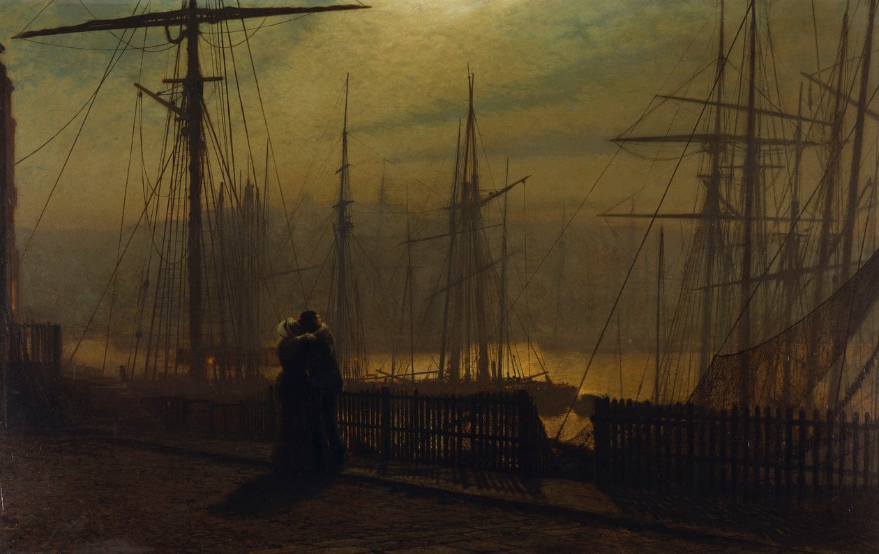 Hemma igen av John Atkinson Grimshaw