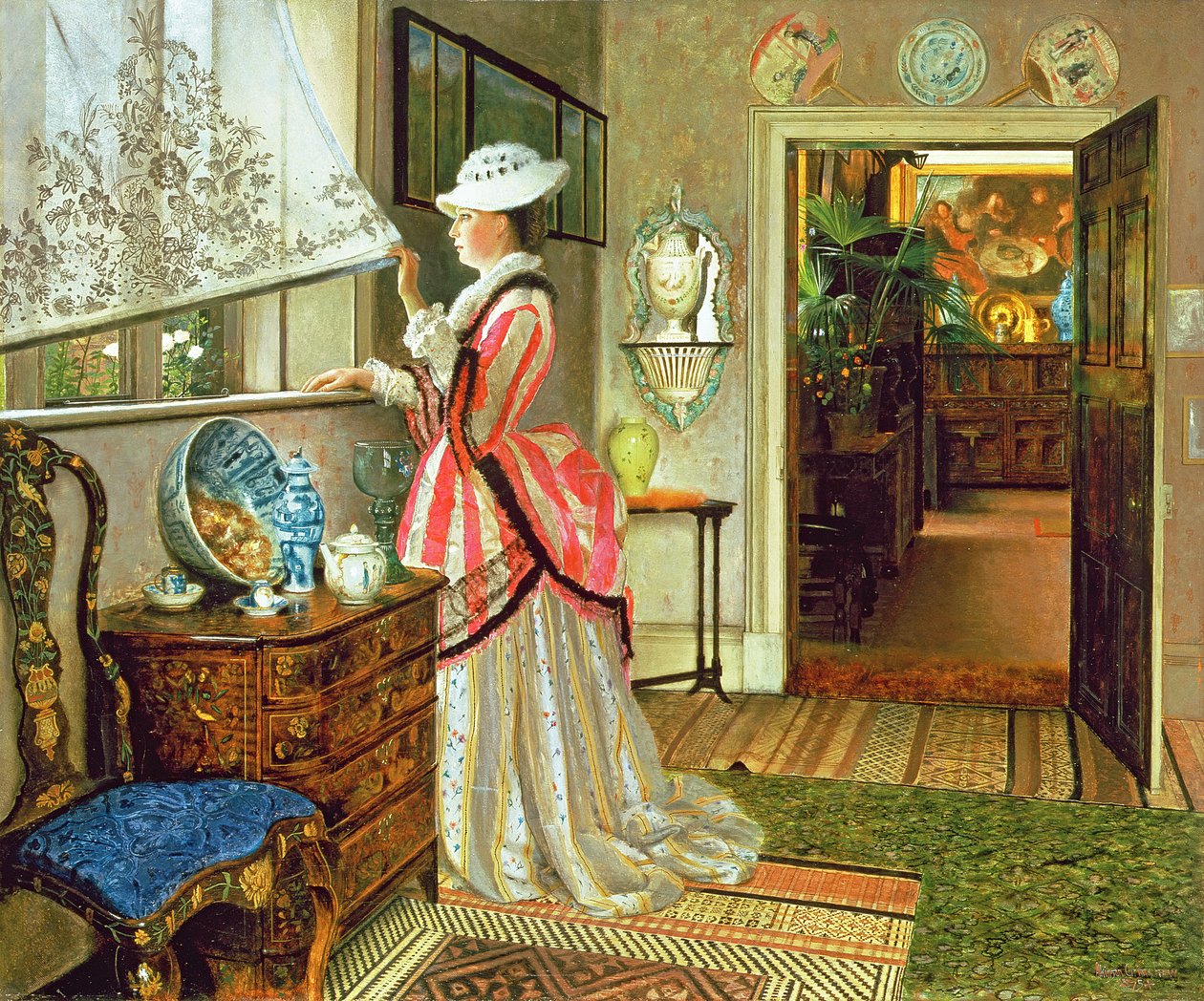 Sommar av John Atkinson Grimshaw