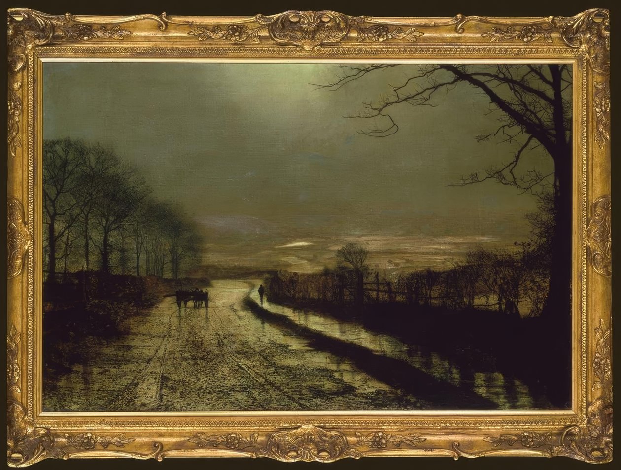 Wharfedale av John Atkinson Grimshaw