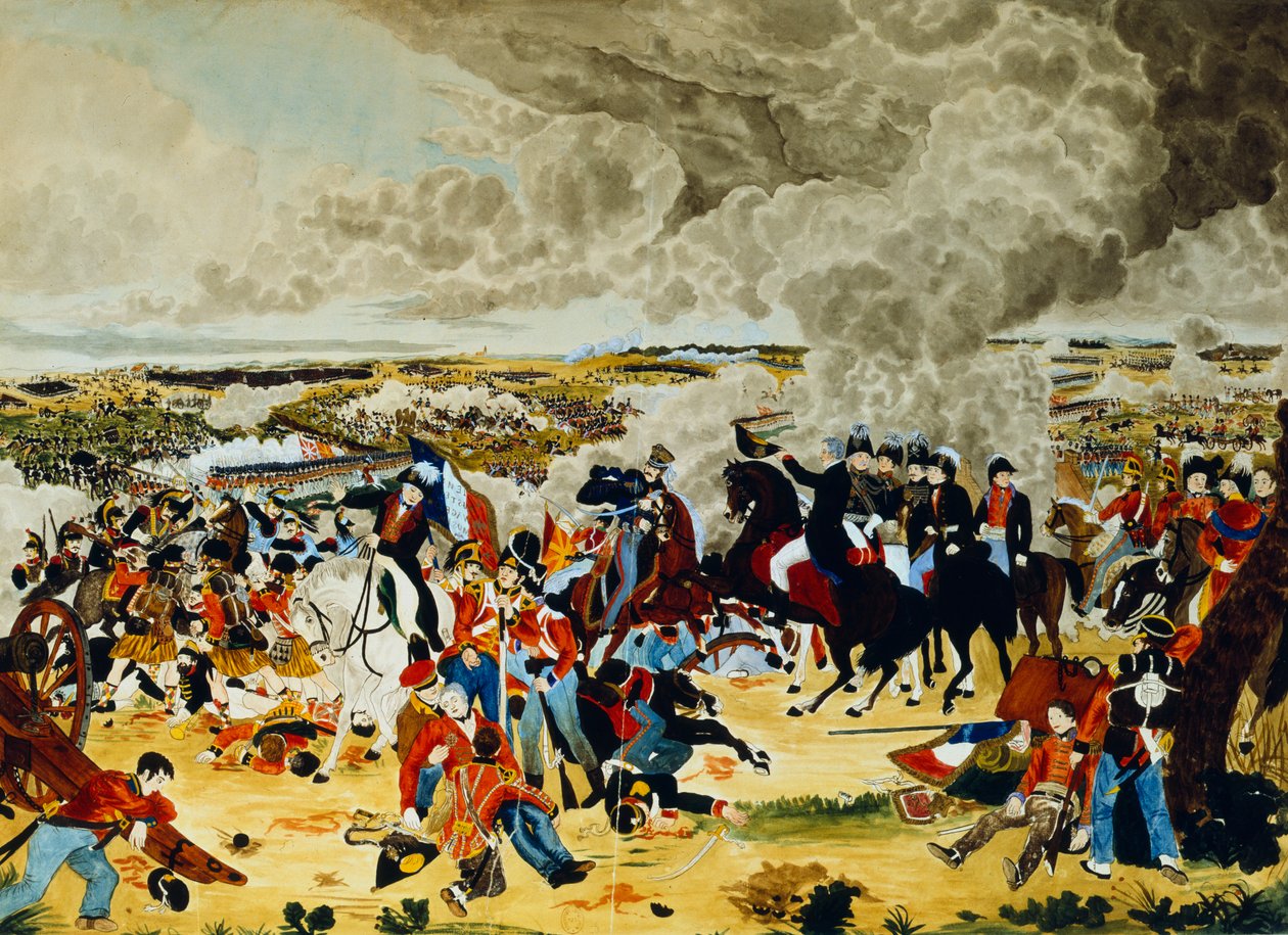 Slaget vid Waterloo, 18 juni 1815 1888 av John Atkinson II
