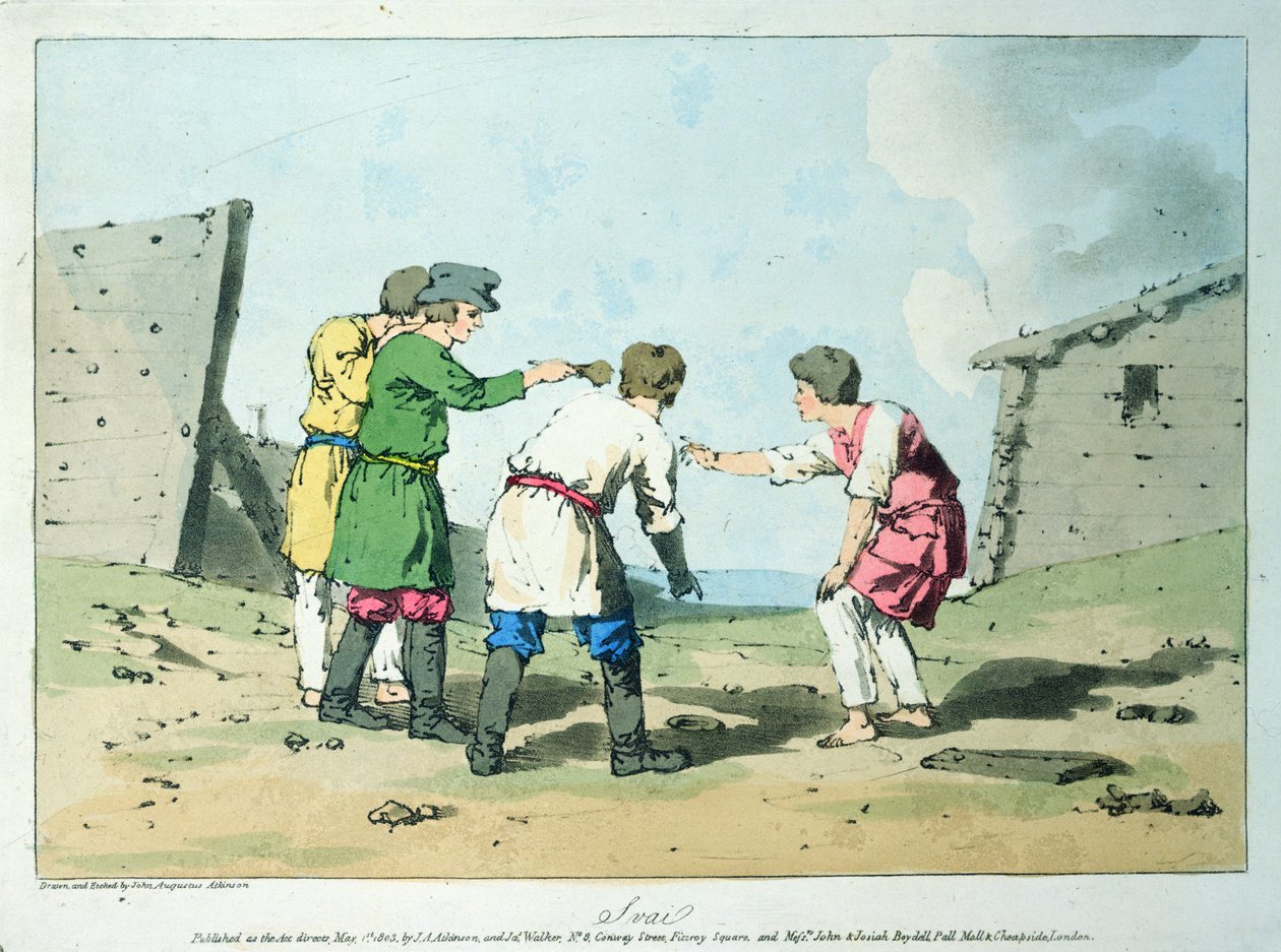 Swai Game, 108 Sverige av John Augustus Atkinson