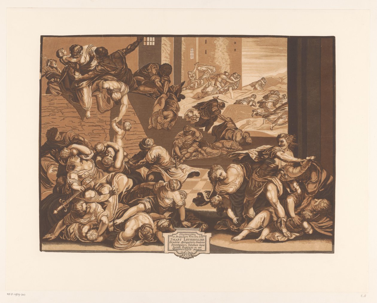 Barnmord i Betlehem Konstverk av venetianska mästare (serietitel) Opera selectora (serietitel) av John Baptist Jackson