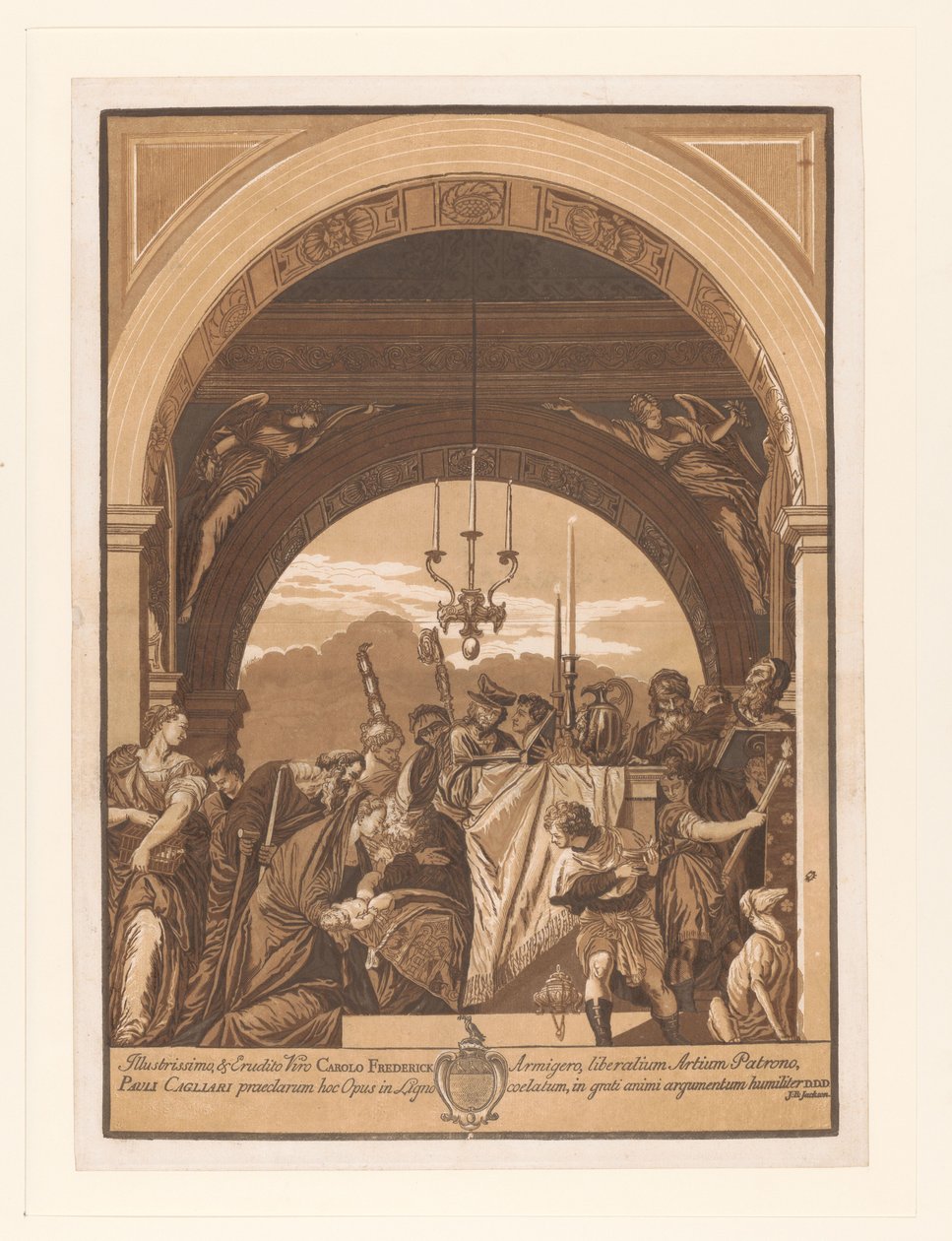 Presentation av Kristus i templet Konstverk av venetianska mästare (serietitel) Operaval (serietitel) av John Baptist Jackson
