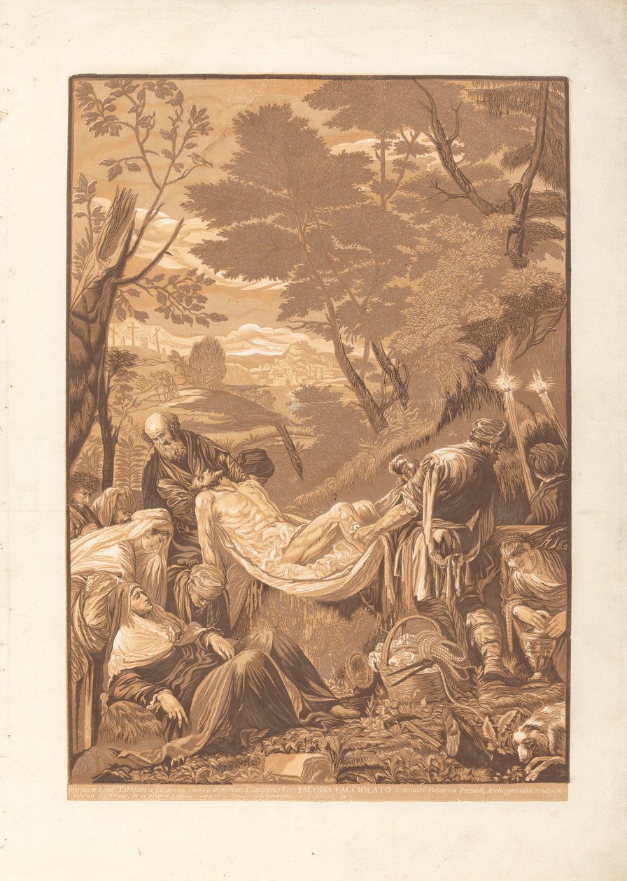 Gravläggningen av John Baptist Jackson
