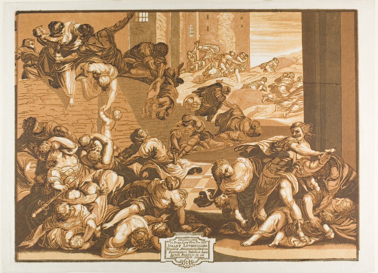 De oskyldigas massaker, från Opera Selectiora av John Baptist Jackson