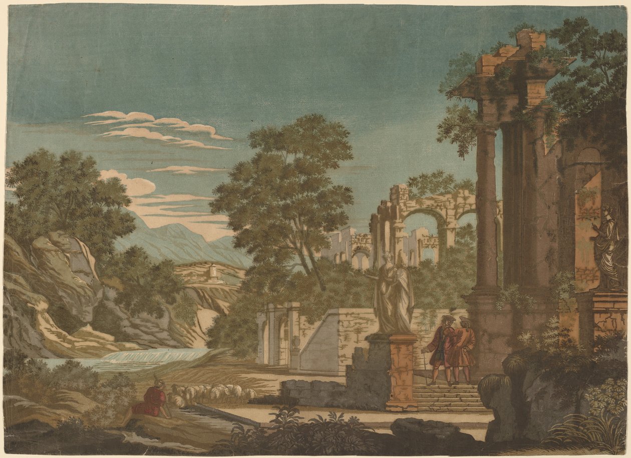 Ulysses och Polyphemus av John Baptist Jackson, Francesco Primaticcio