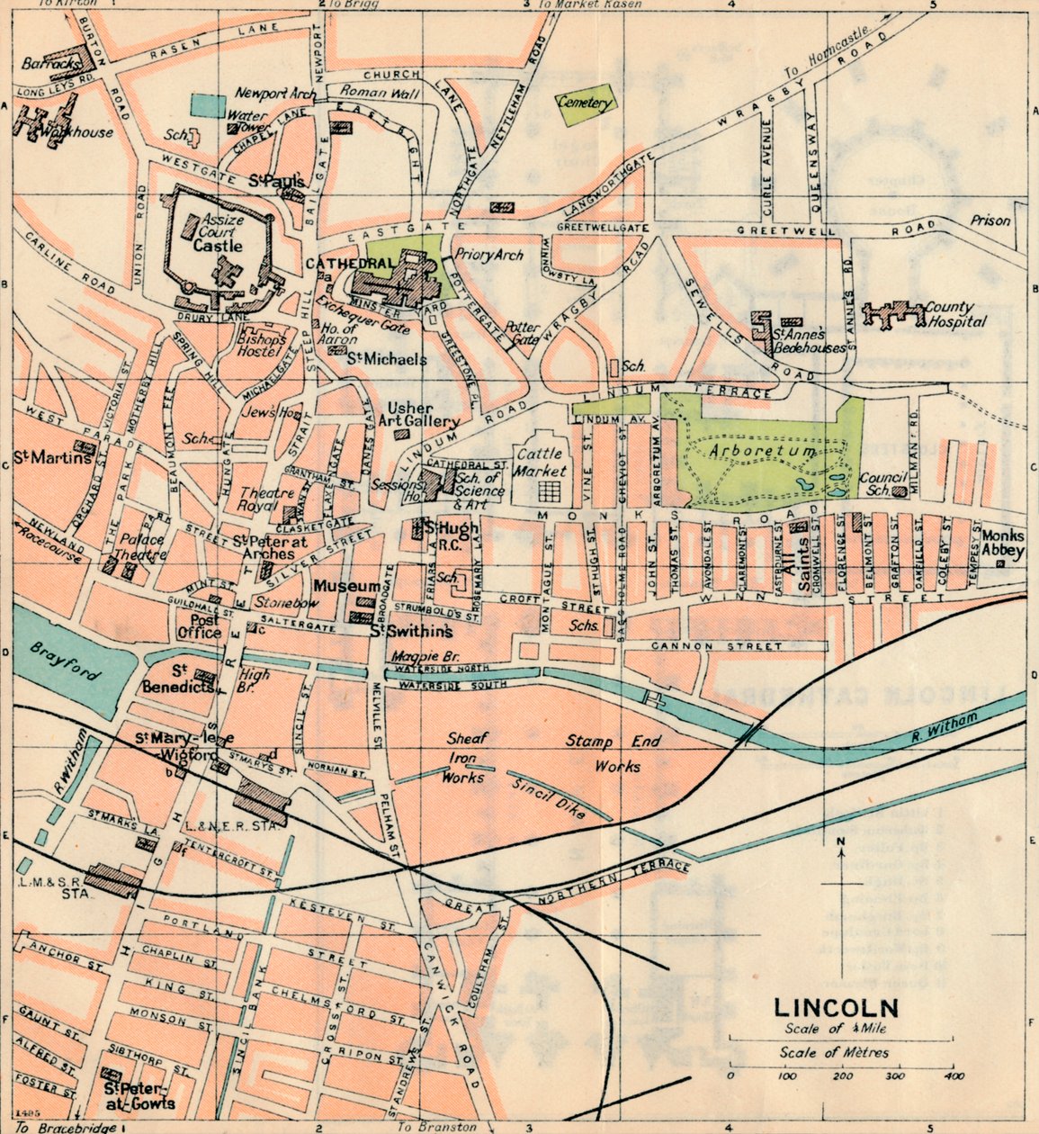 Lincoln, 1900-talet av John Bartholomew
