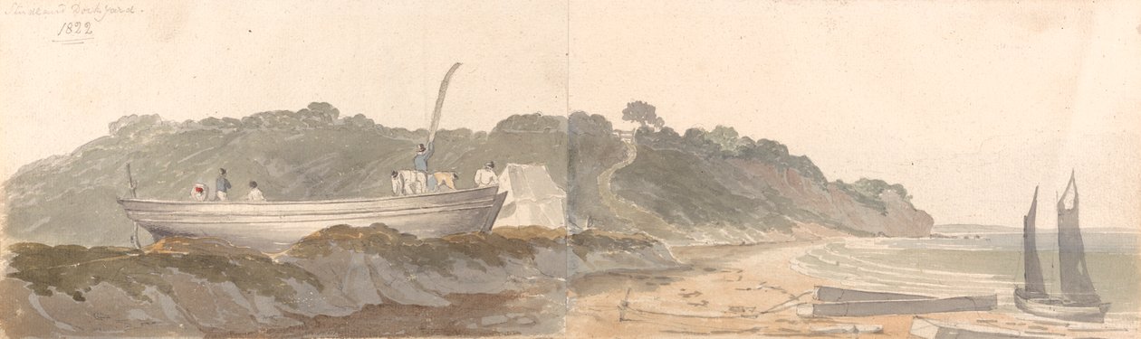 Studland Dock Yard av John Baverstock Knight