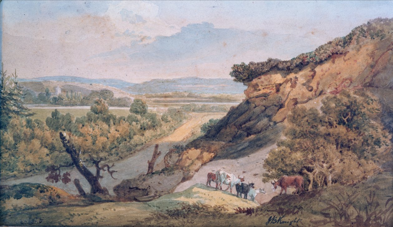 Ringwood (akvarell på papper) av John Bavistock Knight