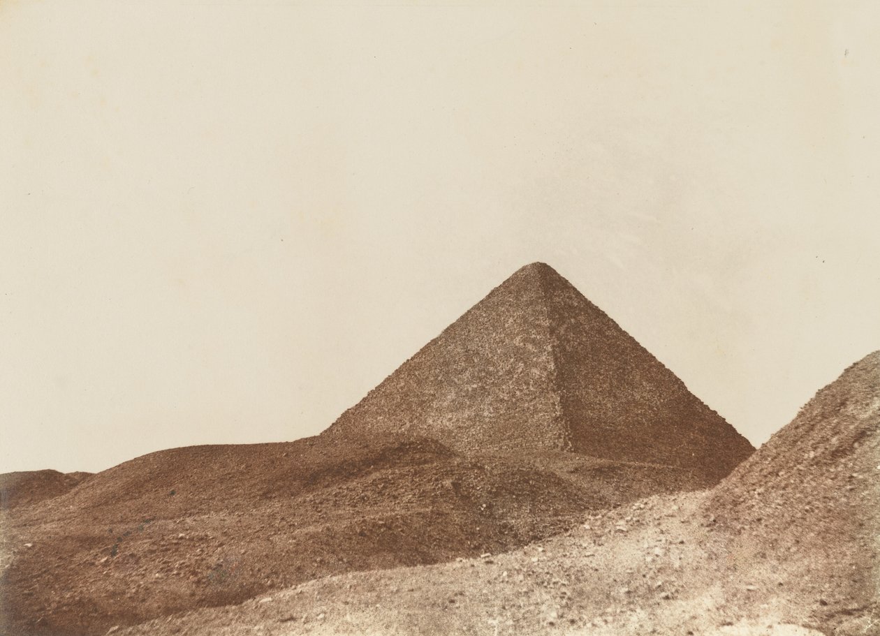 Cheops pyramid, Giza,1853-1854 (foto) av John Beasley Greene