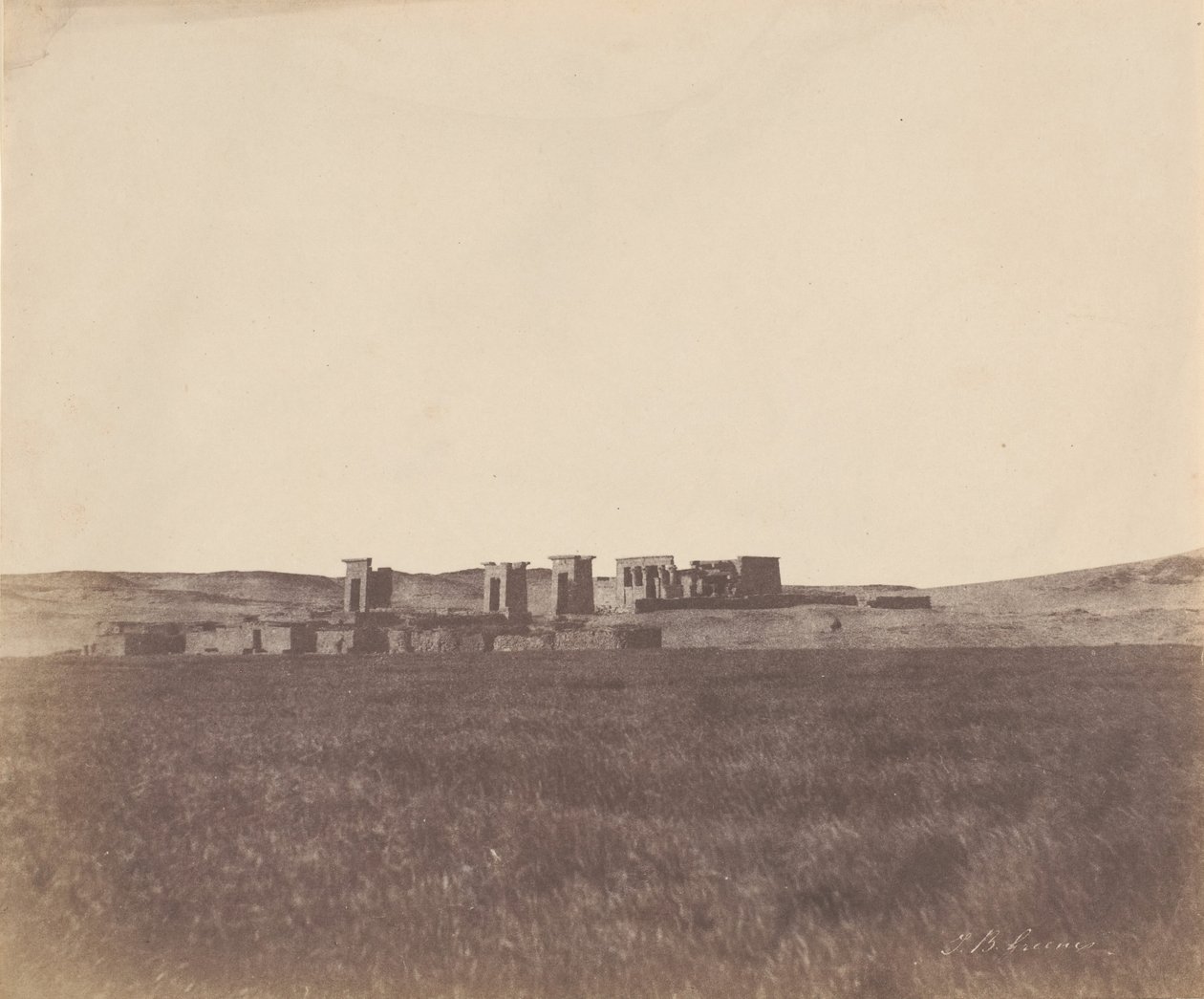 Debouds tempel, 1853-54. av John Beasley Greene