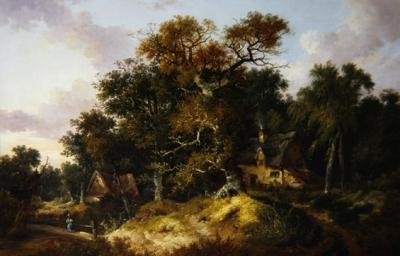 Skogsstugor av John Berney Ladbrooke