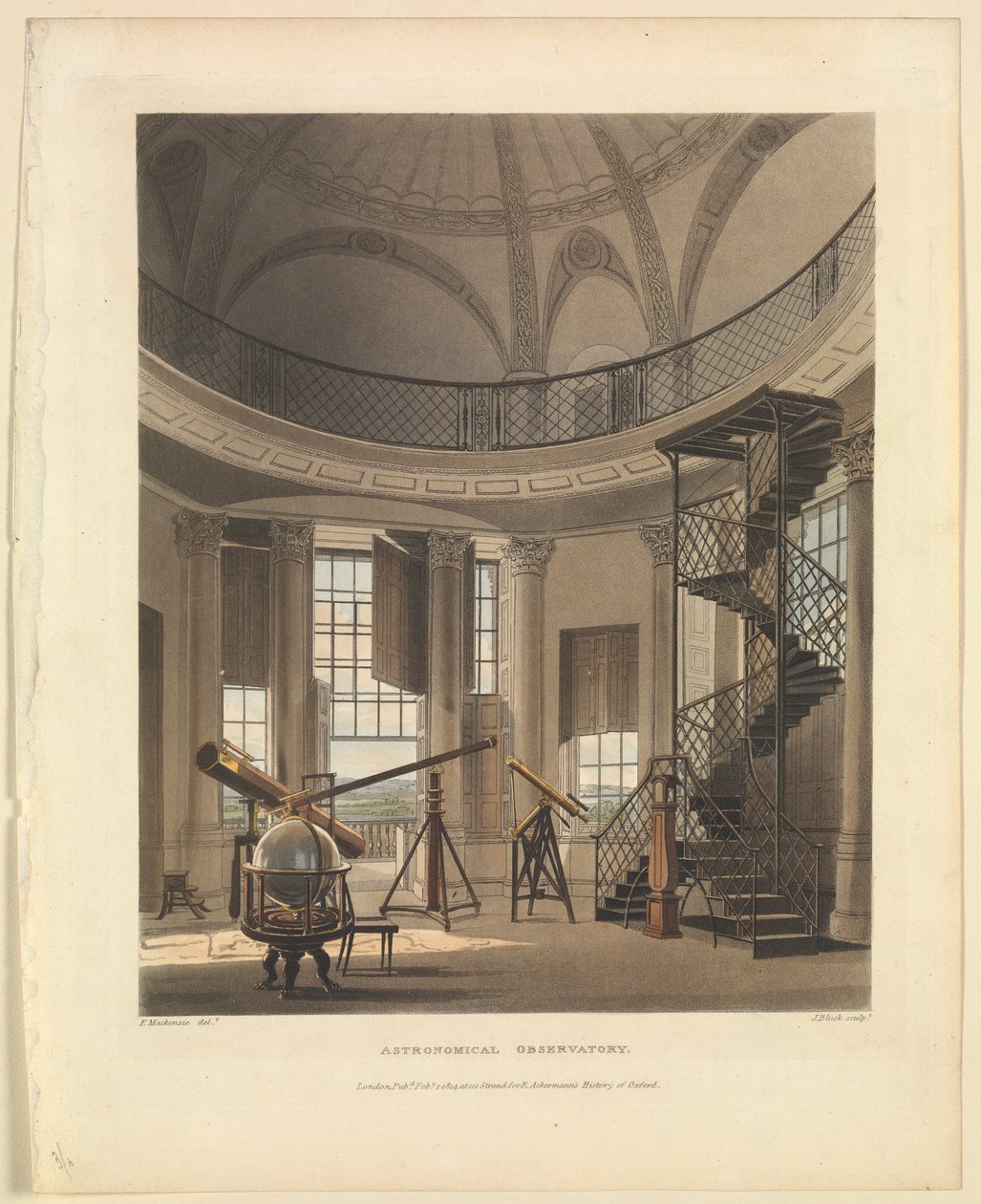 Astronomiska observatoriet vid Oxford av John Bluck