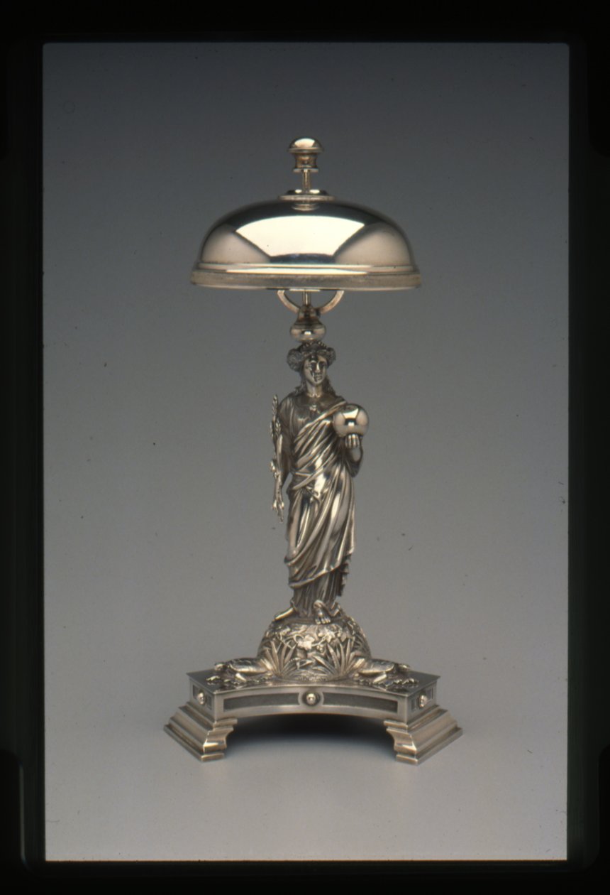 Middagsklocka, ca 1860-70 (silver) av John Bogert