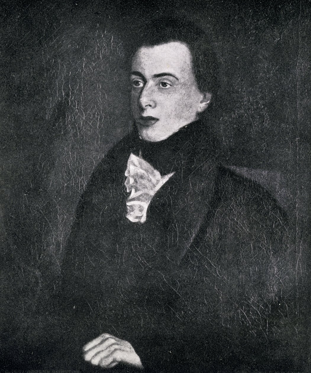 George Borrow (1803-81) illustration från "Borrow Selections", publicerad 1928. av John Borrow