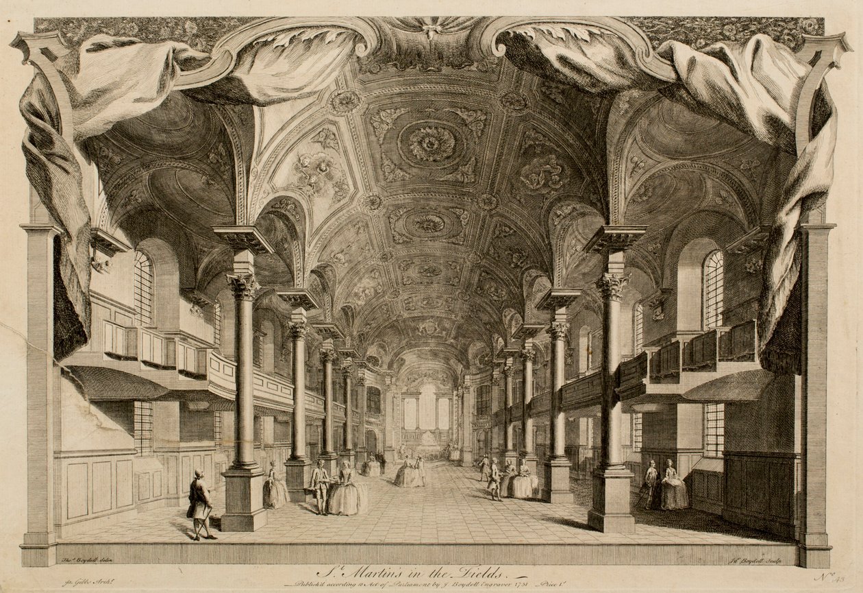 Interiör av Saint Martin