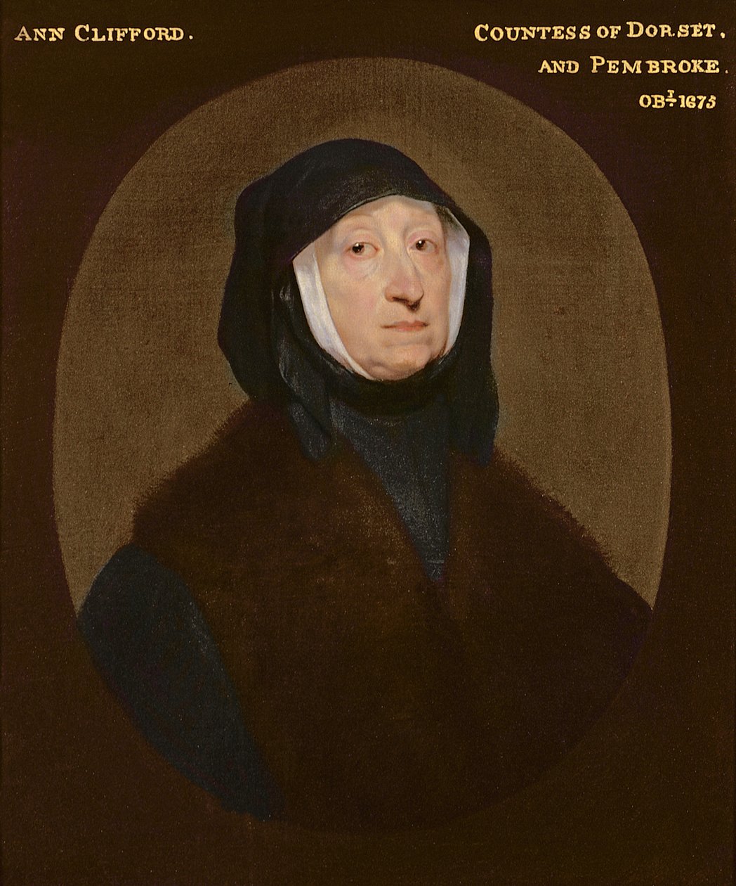Lady Ann Clifford, grevinna av Dorset och Pembroke (d.1675) av John Bracken