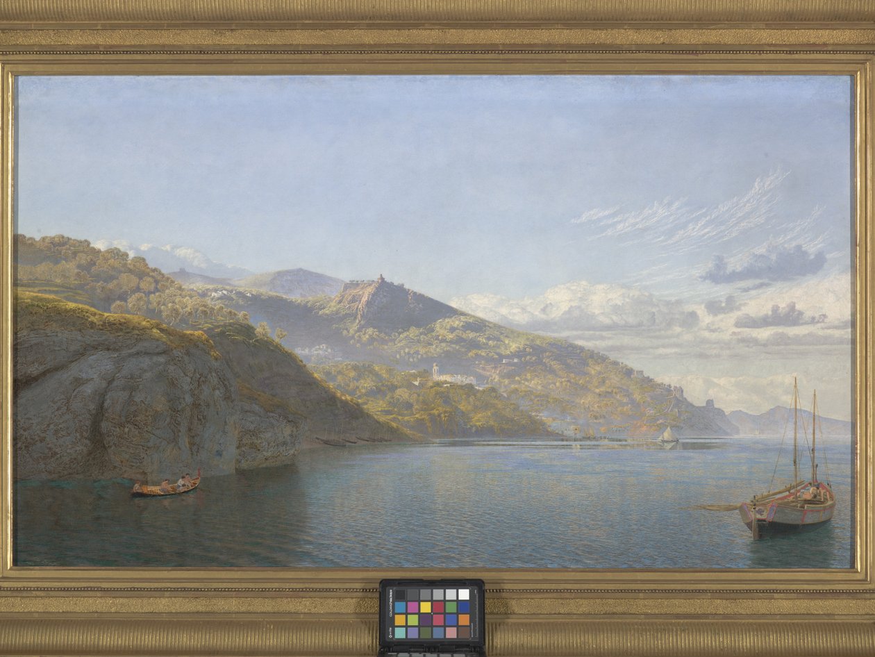 Massa, Neapelbukten (olja på duk) av John Brett