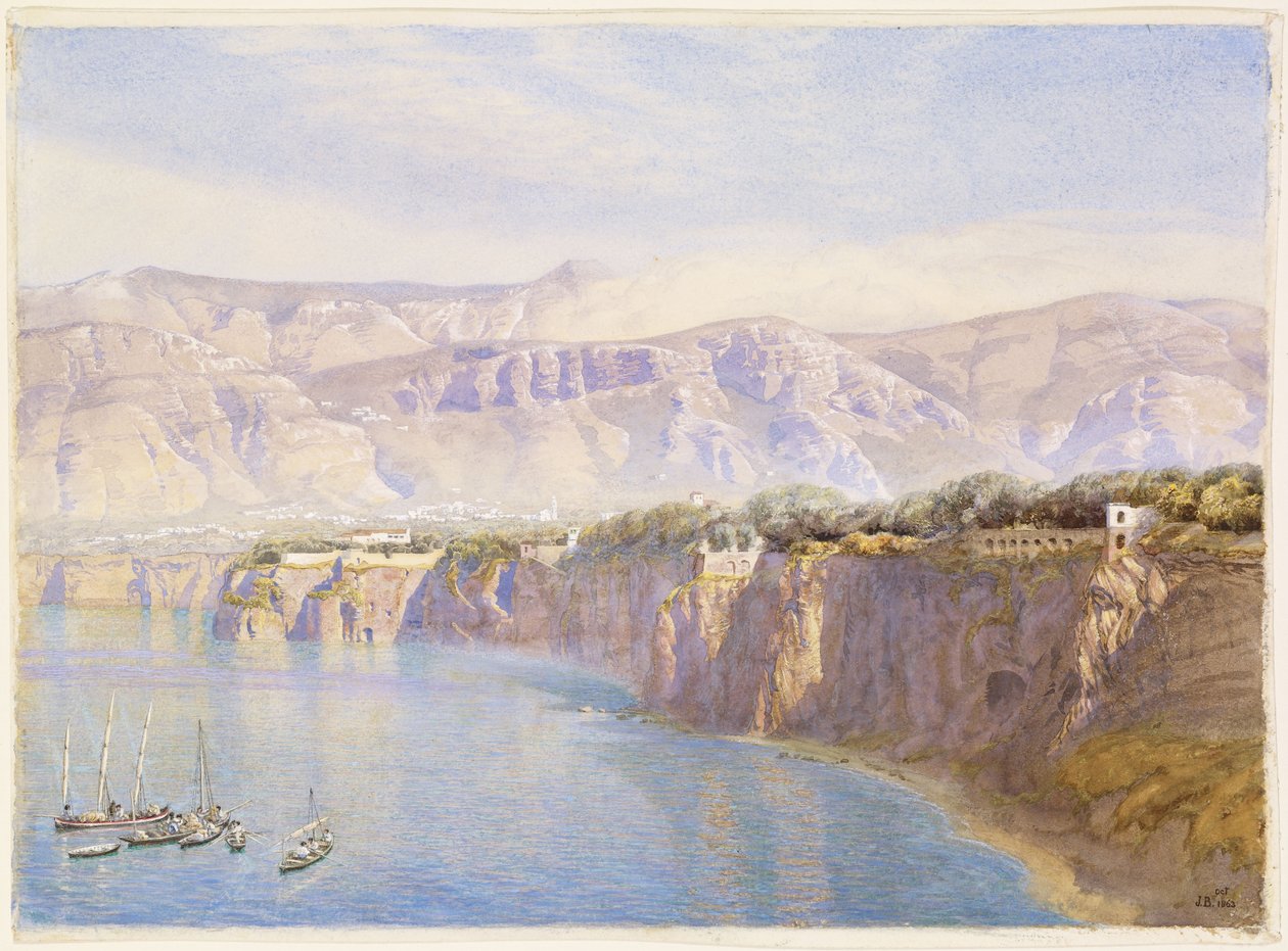 Nära Sorrento av John Brett