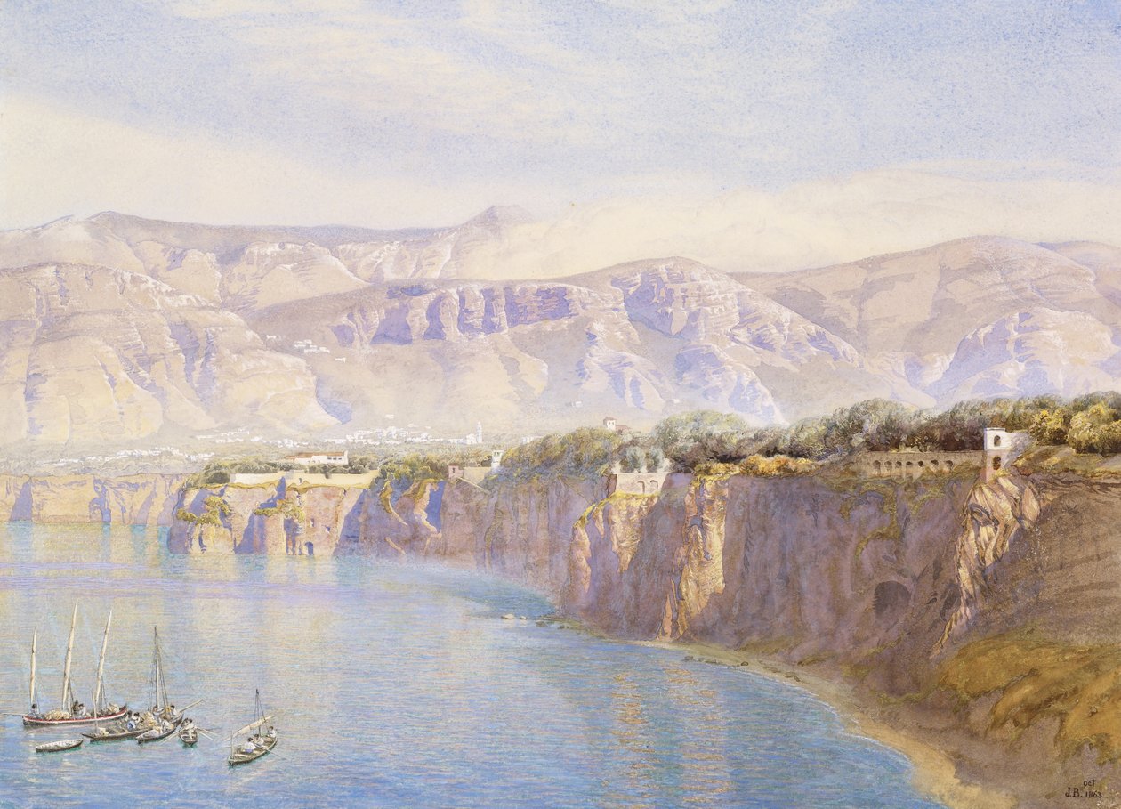 Nära Sorrento av John Brett