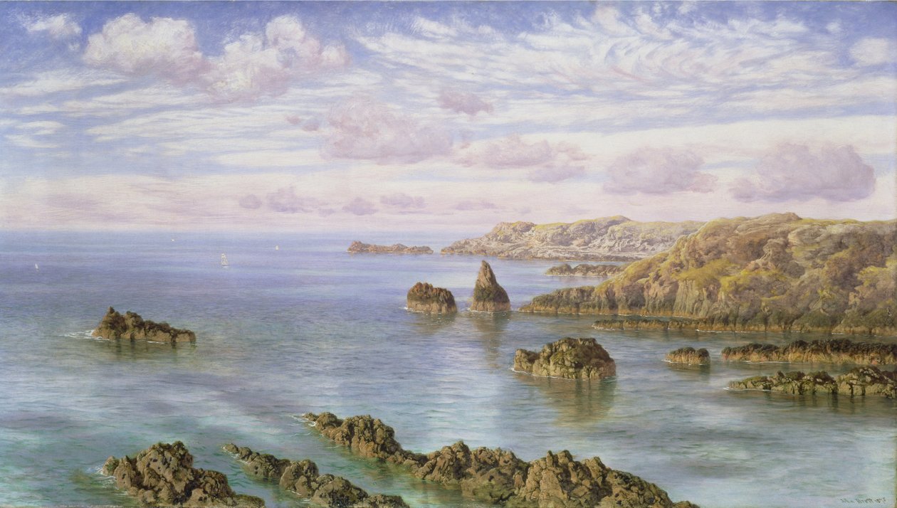 Guernseys södra kust av John Brett