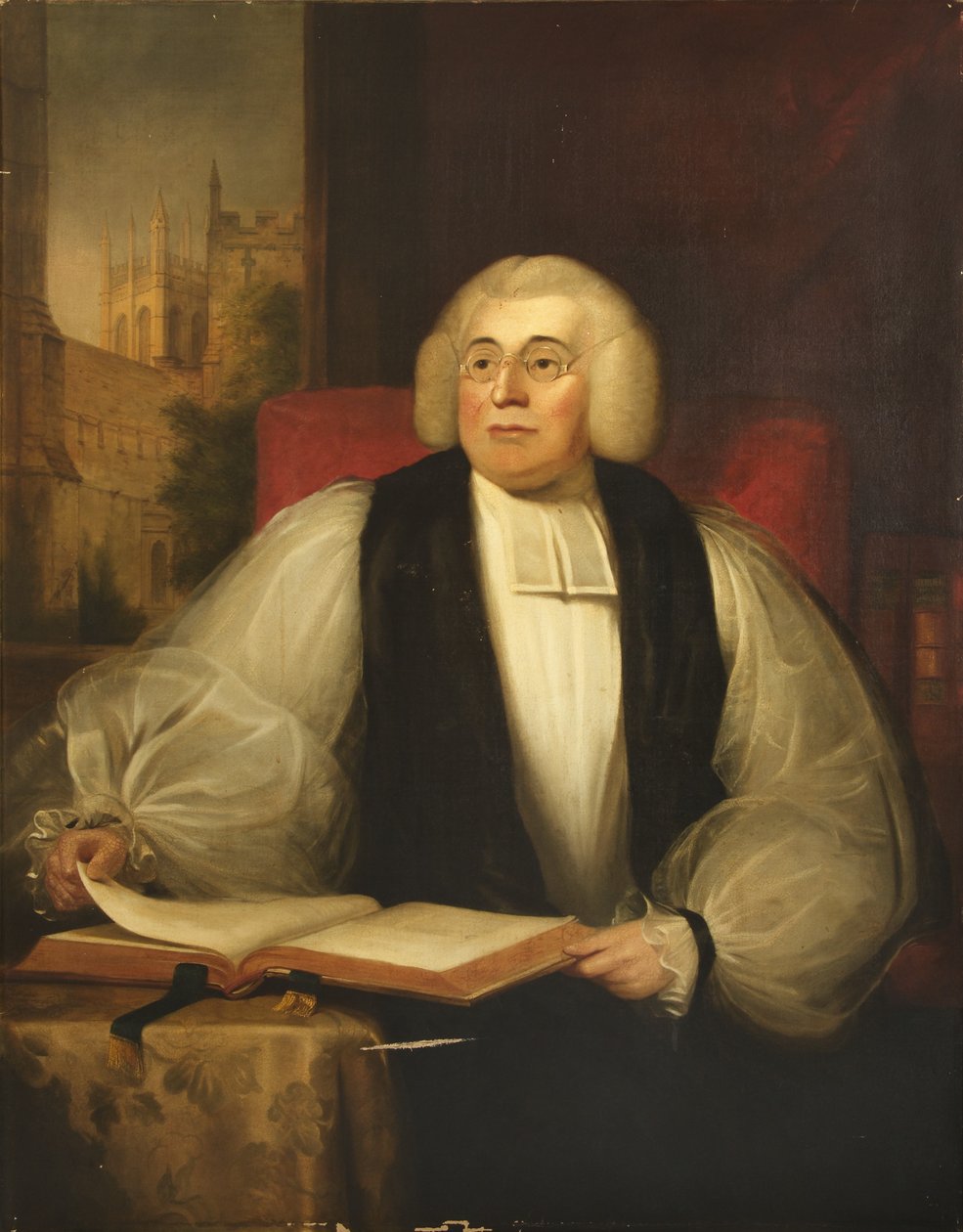 George Horne, ordförande för Magdalen College av John Bridges