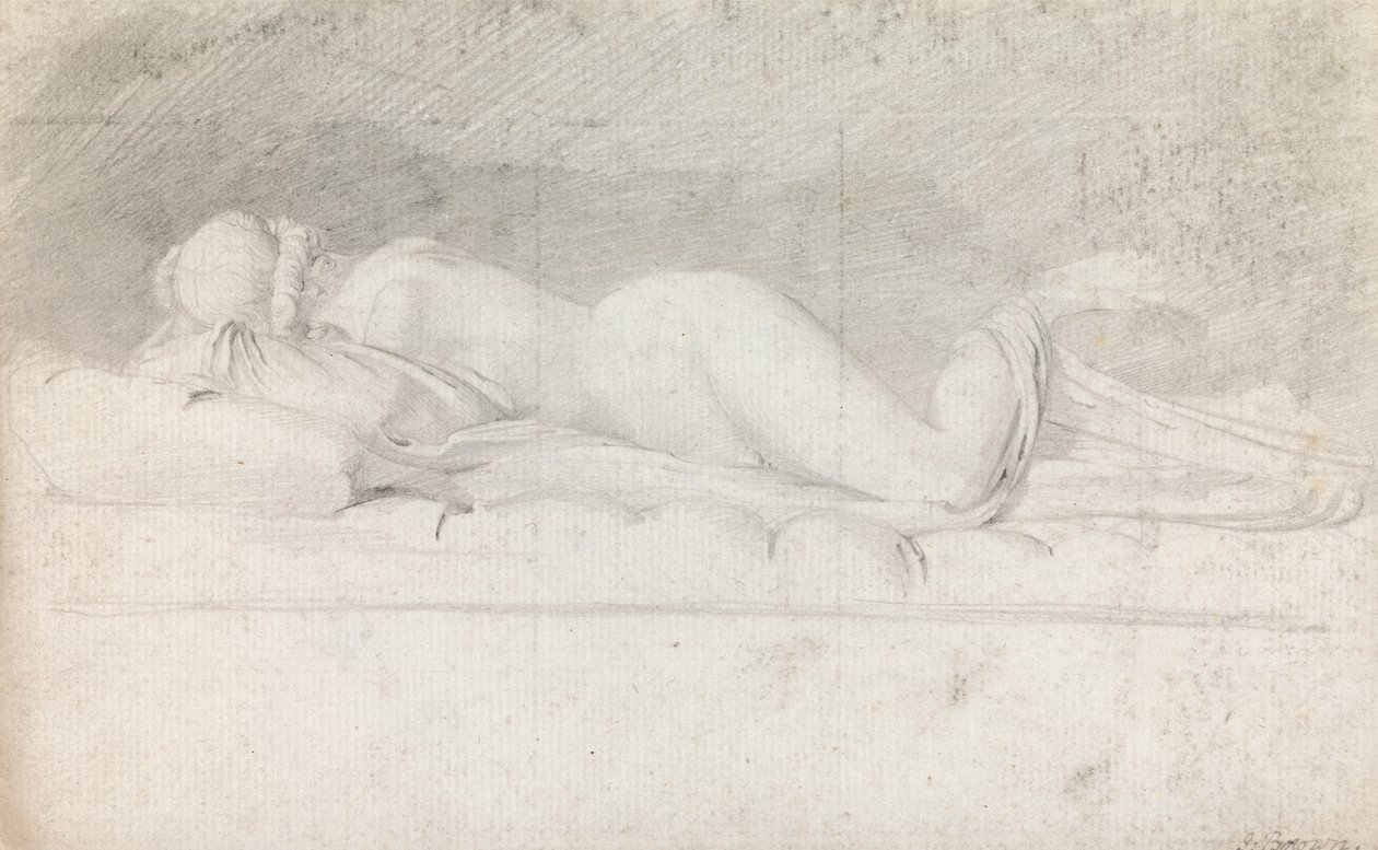 Studie av Hermafroditen av John Brown