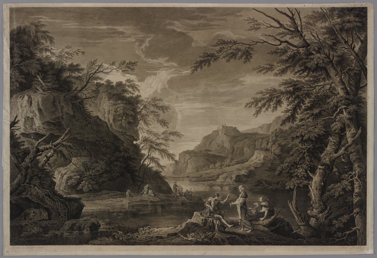 Apollon och sibylla, 1779. av John Browne