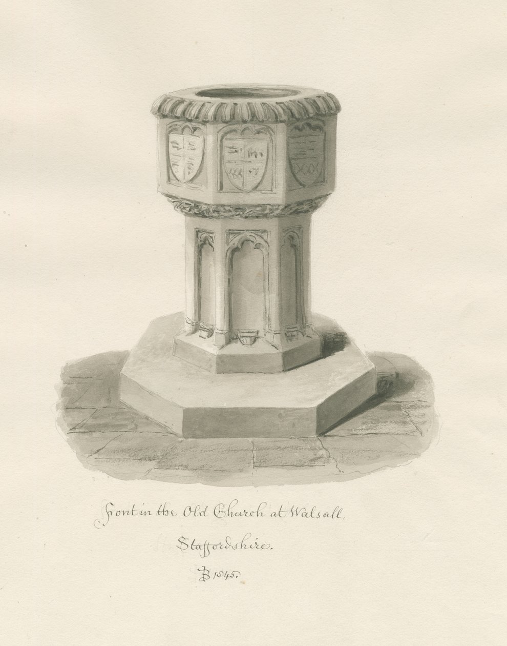 Typsnitt i Walsall Church [