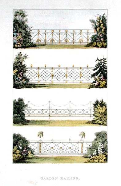 Garden Railing, från Ackermanns 