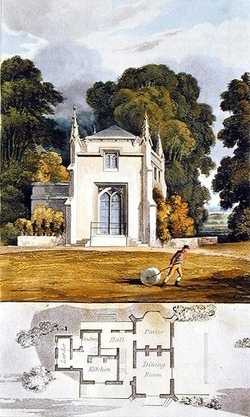 Gothic Cottage, från Ackermann