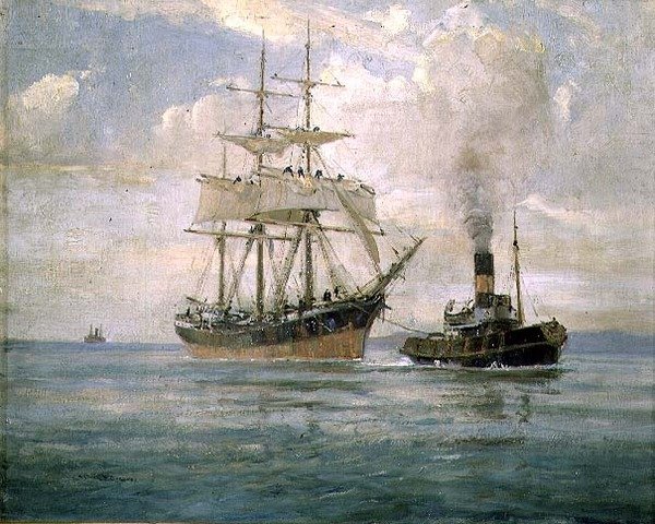 Bogserbåten av John Burgess