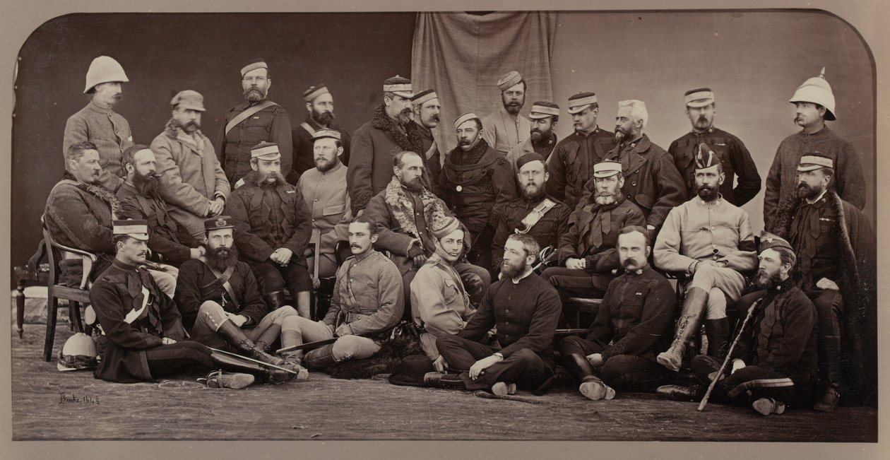 Högkvarterspersonal, Kabul av John Burke