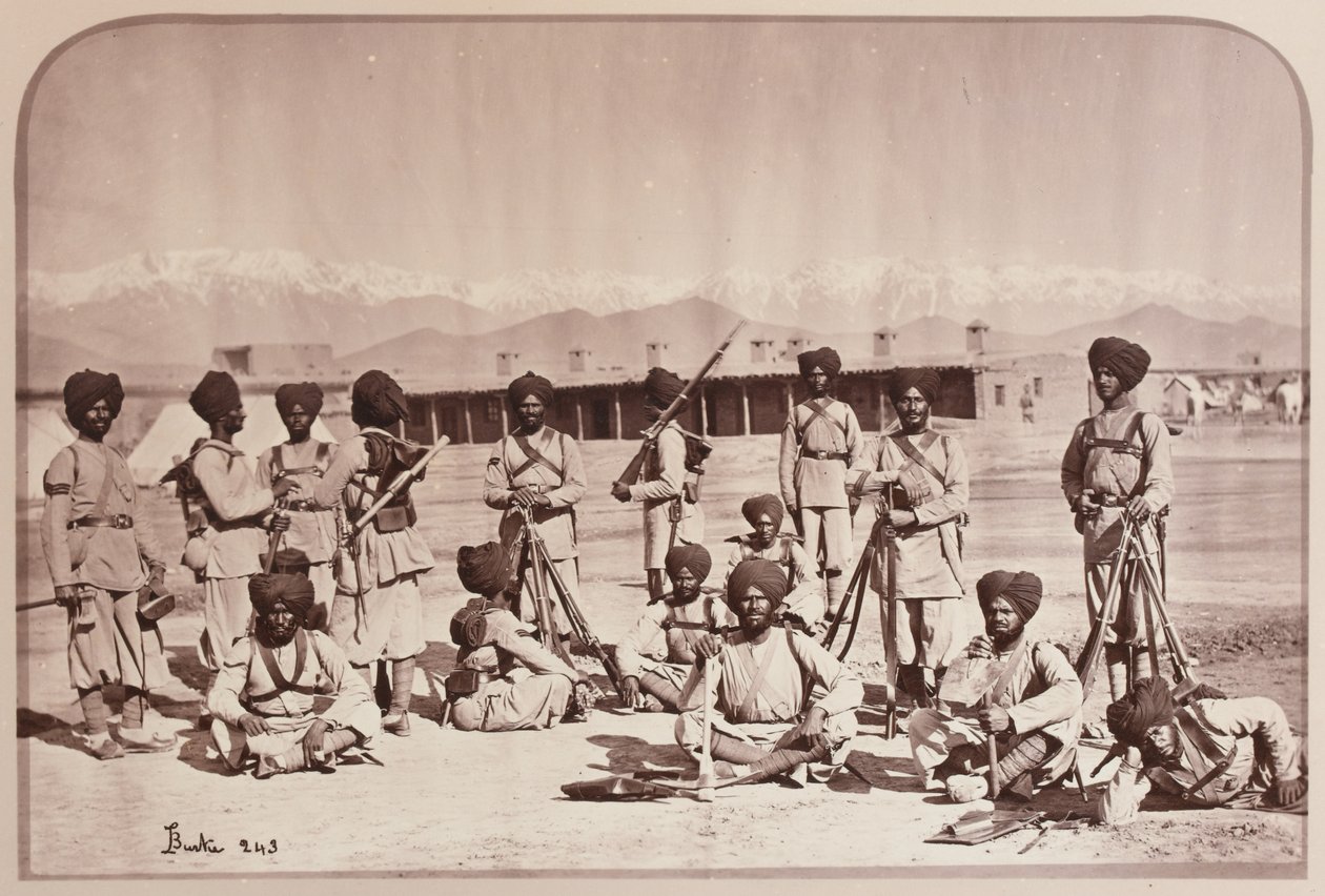Order of Merit Sepoys, 23rd (Punjab) Regiment of Bengal Native Infantry (pionjärer) av John Burke