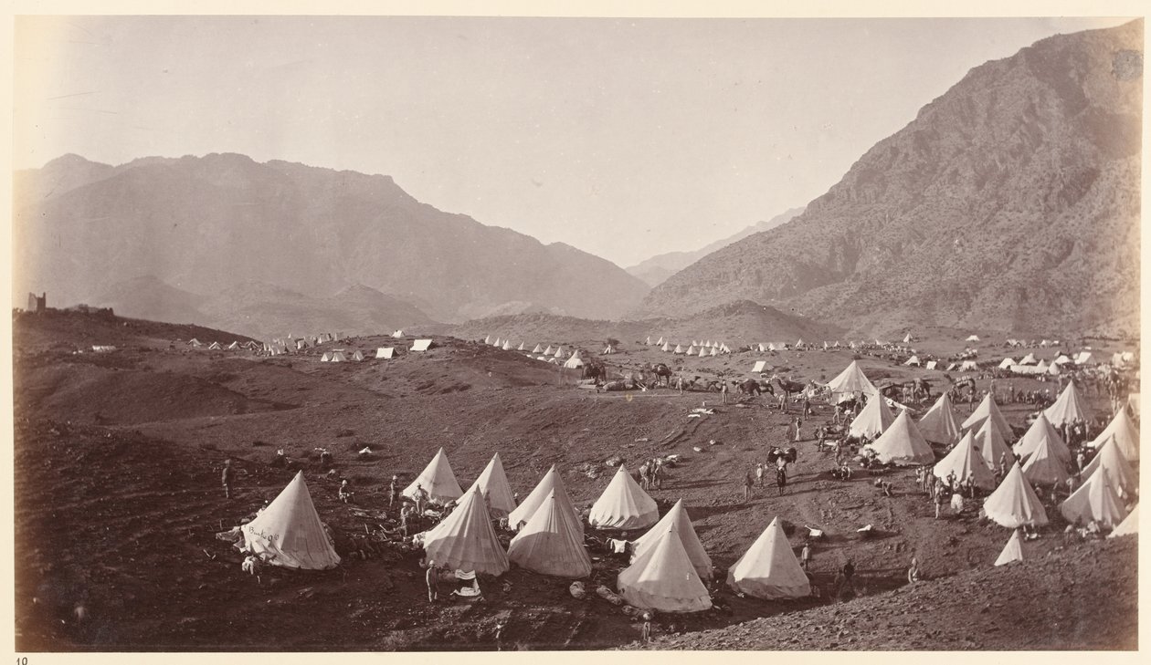?Shergai Heights ser mot Ali Musjid?, 1878 cirka av John Burke