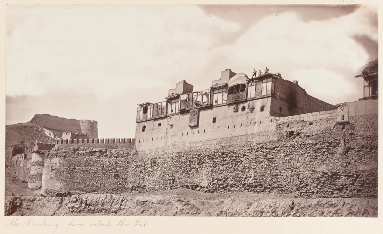 Residenset i Kabul, 1879 av John Burke
