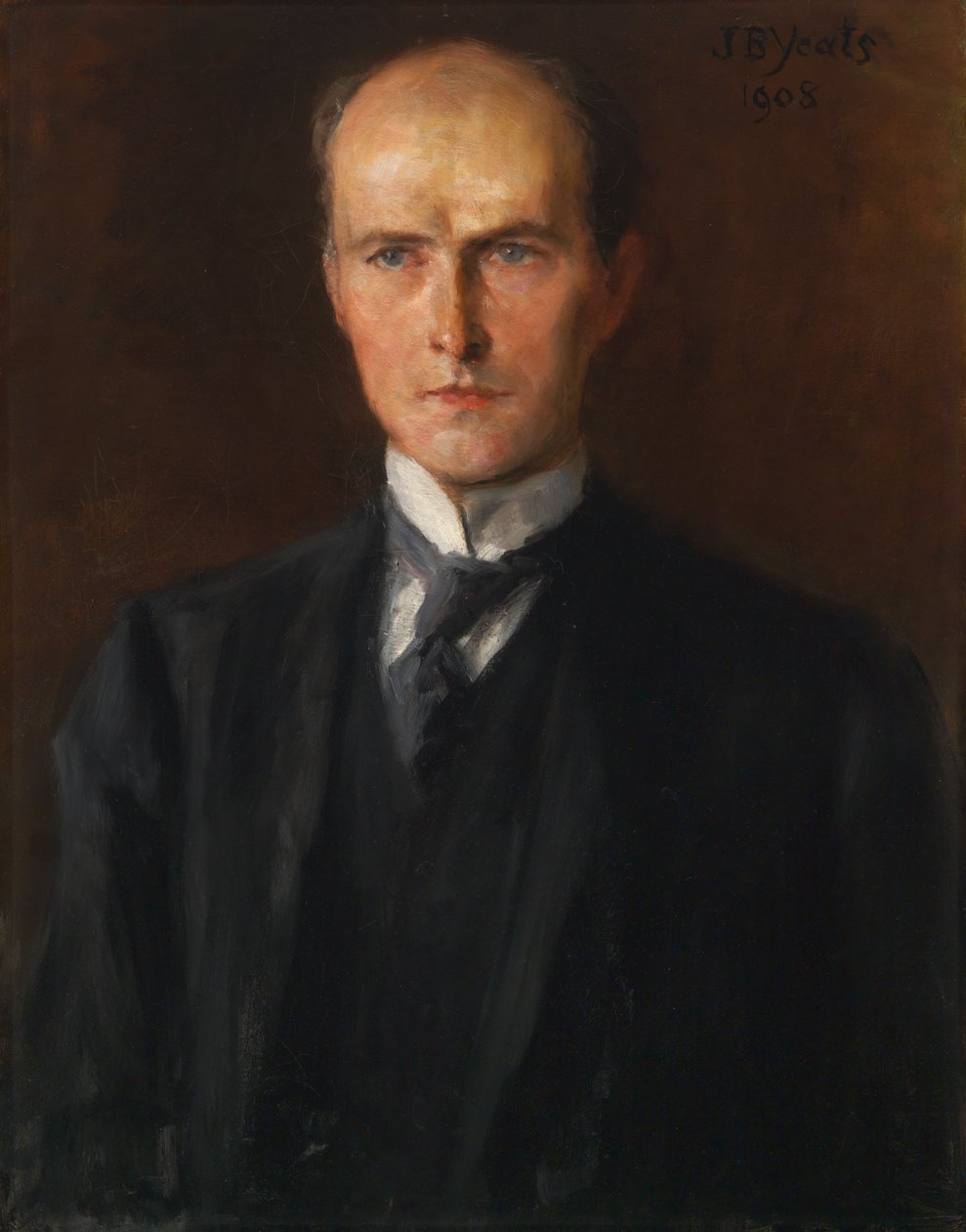John Quinn av John Butler Yeats, 1908, olja på duk, från National Portrait Gallery - NPG-NPG 75 36Quinn-000001 av John Butler Yeats