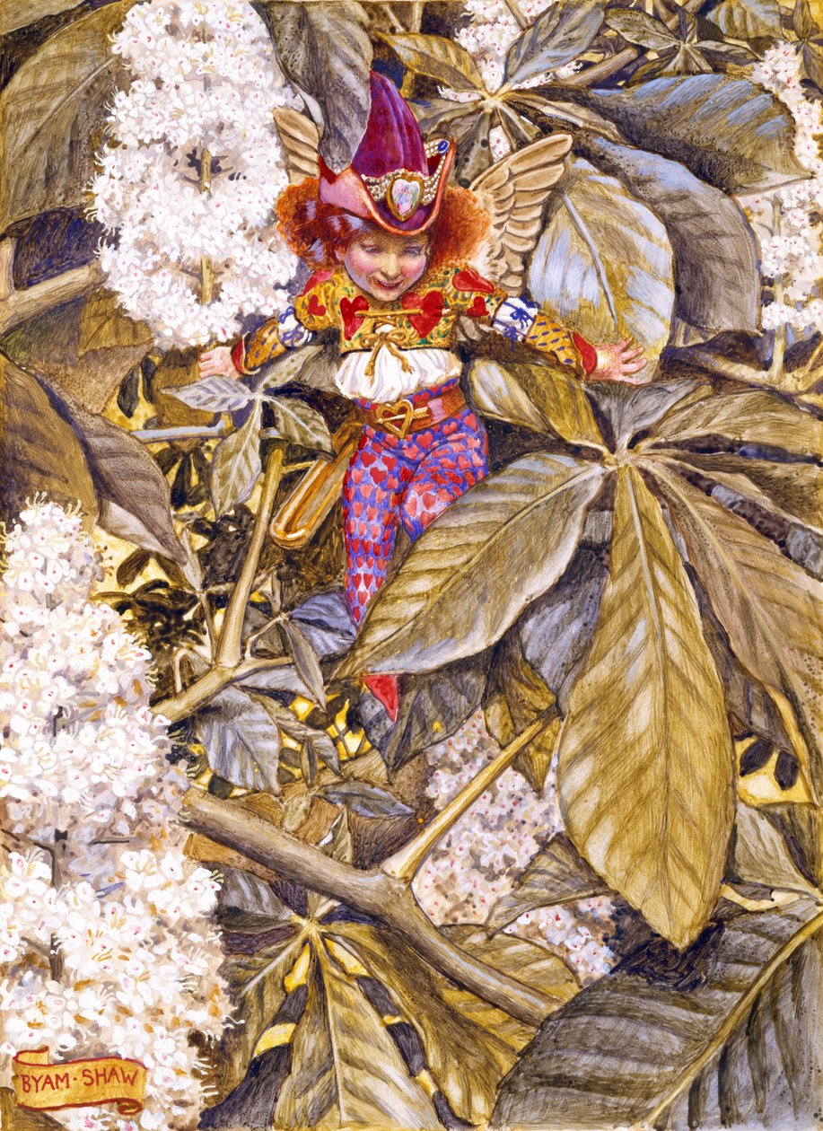 Cupids tidsfördriv (wc, gouache på papper) av John Byam Liston Shaw