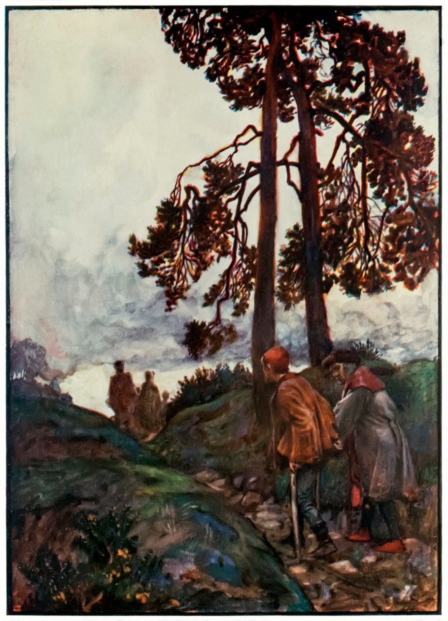 "Feeble and Ready-To-Halt bring up the rear" från "The Pilgrim
