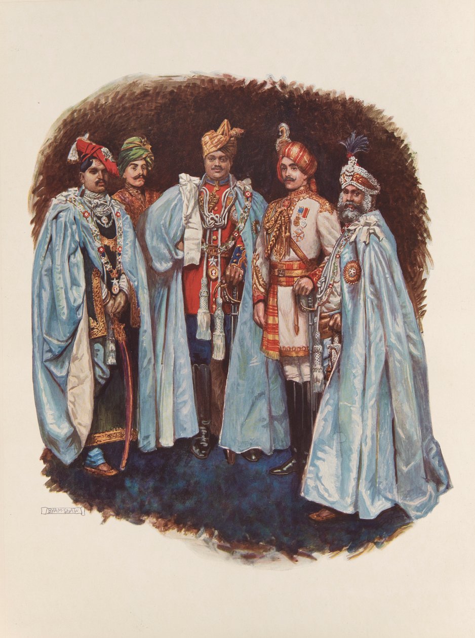 Kung Edward VII kröning av John Byam Liston Shaw