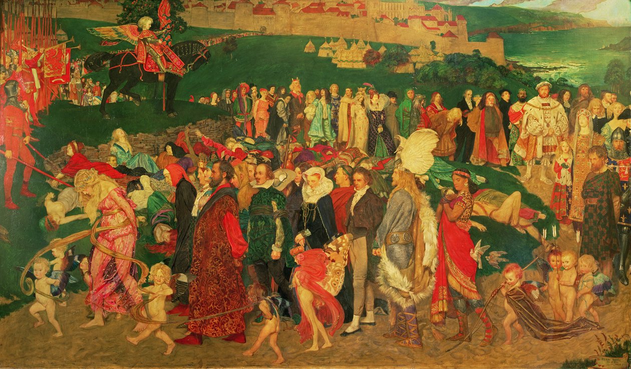 Älska Erövraren av John Byam Liston Shaw