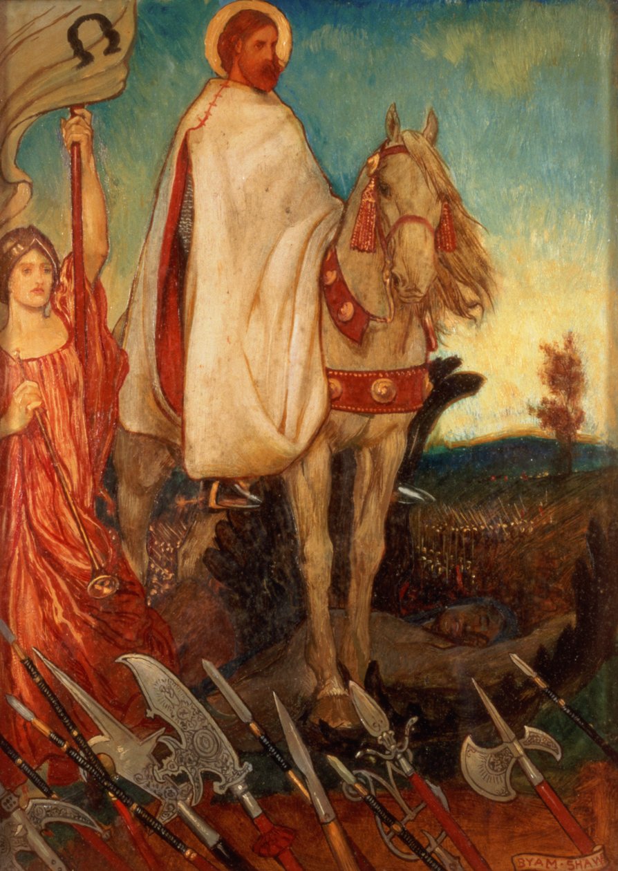 Vägen till Golgata (panel) av John Byam Liston Shaw